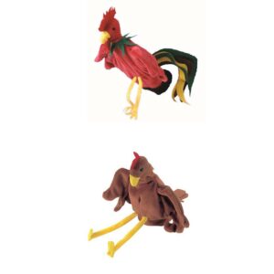 beleduc-hen-rooster-puppet-set