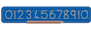number-board-number-0-10-blue