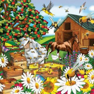 bee-keeping-puzzle-wooden-150pc