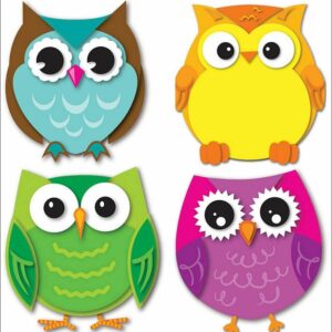 colorful-owls-mini-cut-outs