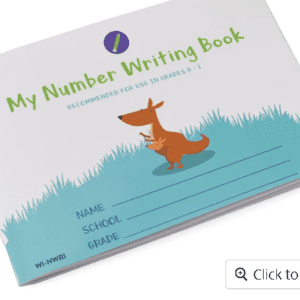 number-writing-book