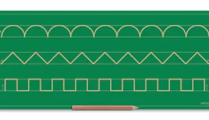 writeright-wooden-3-pattern-board-with-lines-scallops-zig-zag-castle-green