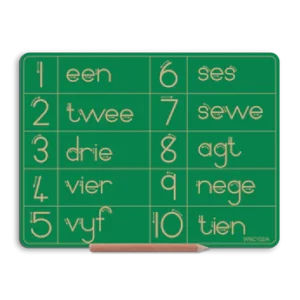 writeright-wooden-number-word-combo-1-to-10-alt-print-afrikaans-green